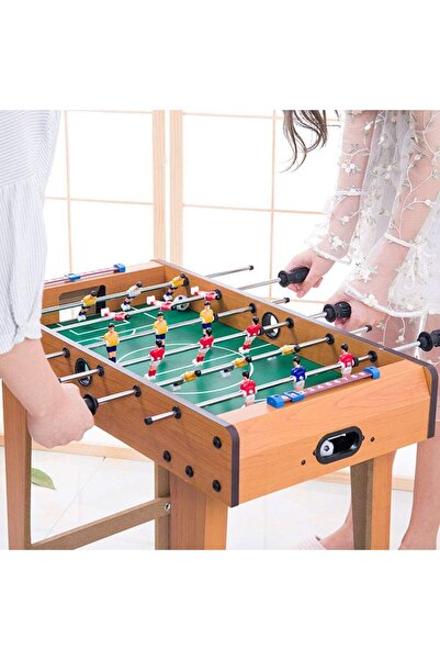 Flippy Foosball Table, 18 Players, 6 Handles, Scoreboard, Metal/Wood/ABS, 69x36.5x61 cm