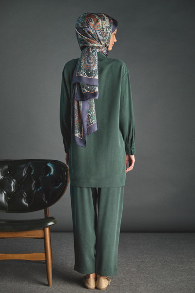 Setrms Pilikaşe Detaylı Lyocell Pantolon