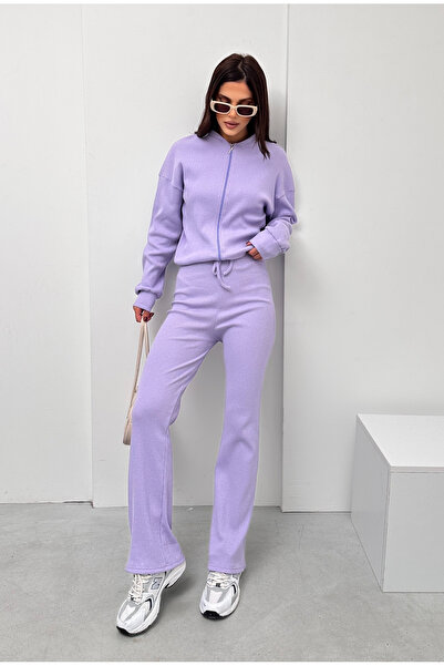 EYYE Kaşkorse Pantolon Bomber Ceket Kadın Alt Üst Takım