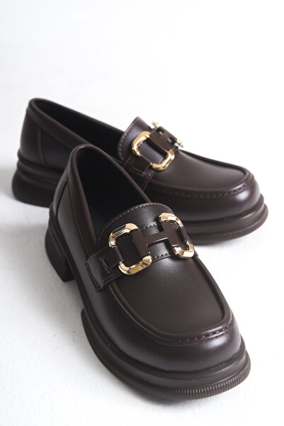 Solo Bag Del'Solera Laceless Buckle Orthopedic Sole Ergonomic Brown Casual Loafer Shoes