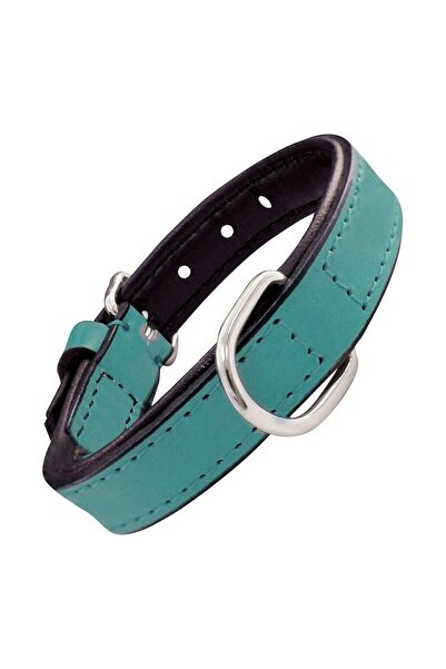 Gloria Zgardă pentru câini căptușită turcoaz 45 cm (45 x 2 cm)