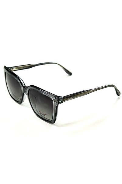 Avva 6585 C4 Polarized Clip-On Men's Sunglasses