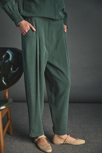 Setrms Pilikaşe Detaylı Lyocell Pantolon