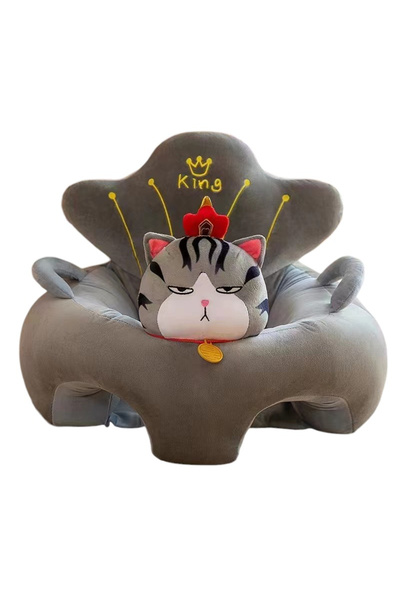 Krista Scaun înalt pentru bebeluși cu spătar și suport pentru picioare Lucky ...