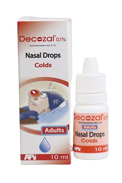 DECOZAL 0.1% Xylometazoline 10 ml Nasal Spray