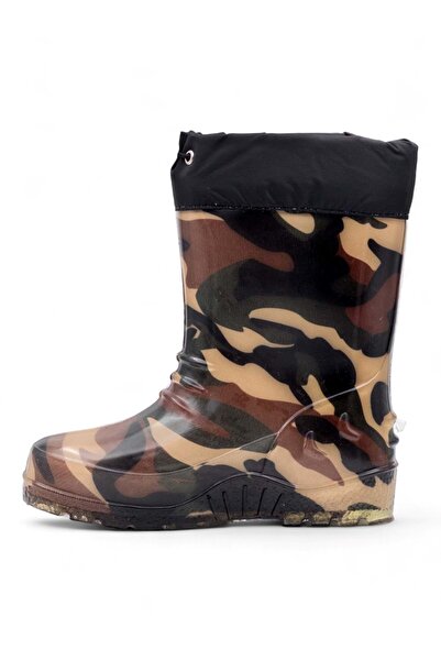 Emek Αδιάβροχες παιδικές μπότες βροχής με μαλλί εσωτερικά