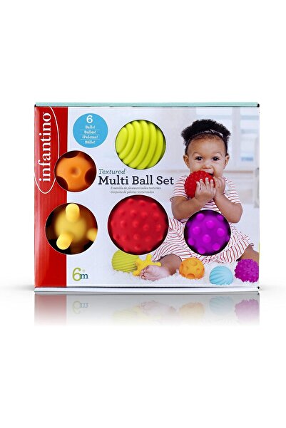 Infantino مجموعة كرات متعددة كلاسيكية منسوجة