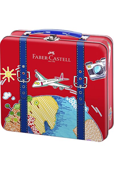genernic Faber-Castell Connector Pens Tin Travel Case, 40-piece Multicolored, Medium