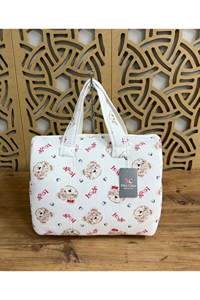 Mini Chics Printed Baby Carrier Bag & Mommy Bag