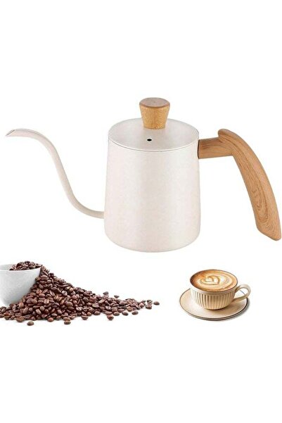 fulina Gooseneck Tea Pot, Pour Over Coffee Kettle, 304 Stainless Steel Hand Coffee Maker Kettle, 350ML