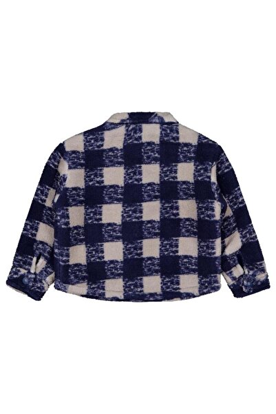 Civil Boys Plaid Welsoft 2-5 Years Old Shirt - Navy Blue 4-5 Years Old
