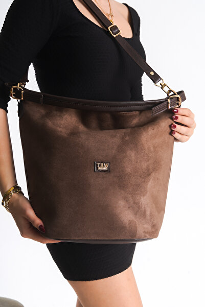 Solo Bag Women's Suede Soft Shoulder Handle Crossbody Bag