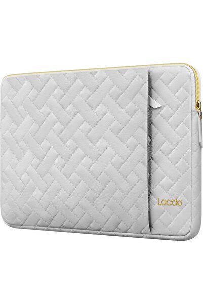 Lacdo 13-inch Laptop Sleeve for MacBook Air/Pro & iPad - Gray