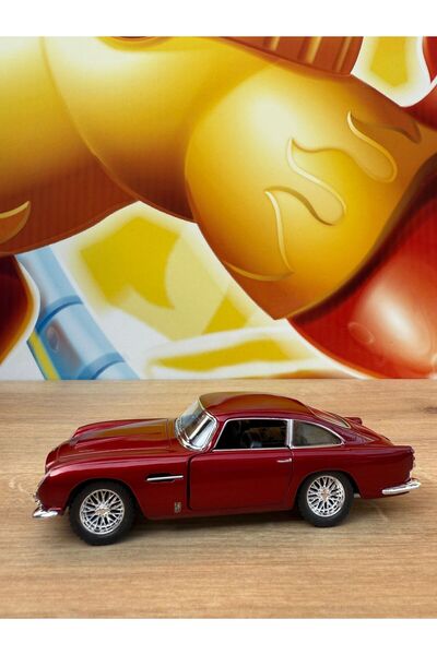 scntoys 1963 Aston Martin Db5 Diecast Model Car Pullback Openable Doors Vintage Collectible Car