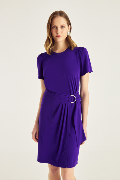 Naramaxx Tokalı Şık Örme Elbise