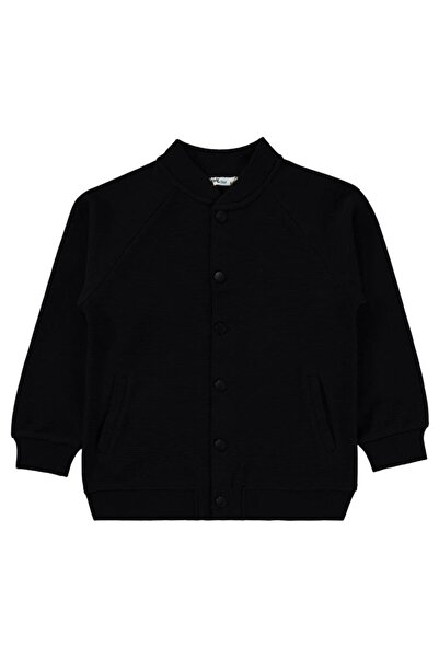 Civil Boys Ottoman College Cardigan 2-5 Years Old Cardigan - Black4-5 Years Old