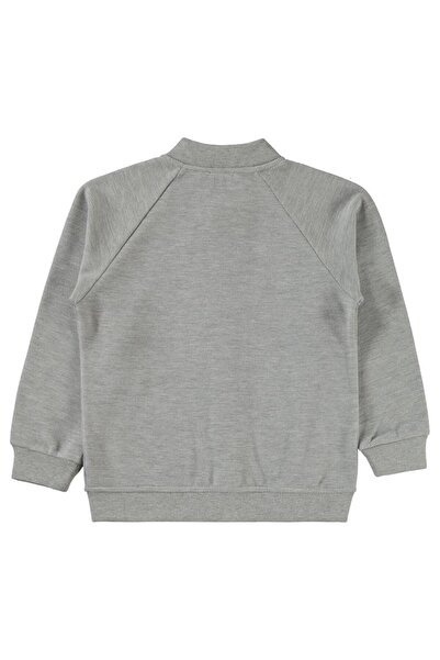 Civil Boys Ottoman College Cardigan 2-5 Years Old Cardigan - Gray4-5 Years Old