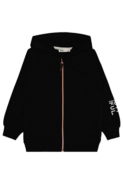 Civil Girls Basic 6-9 Years Old Cardigan - Black9-10 Years Old