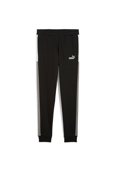Puma Trousers Ess Block Sweatpants, Black, Kids