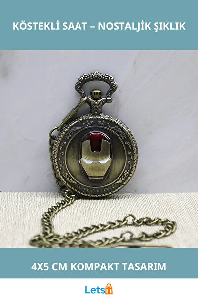 Letsii Marvel Iron Man Designed Stylish Bracelet Watch