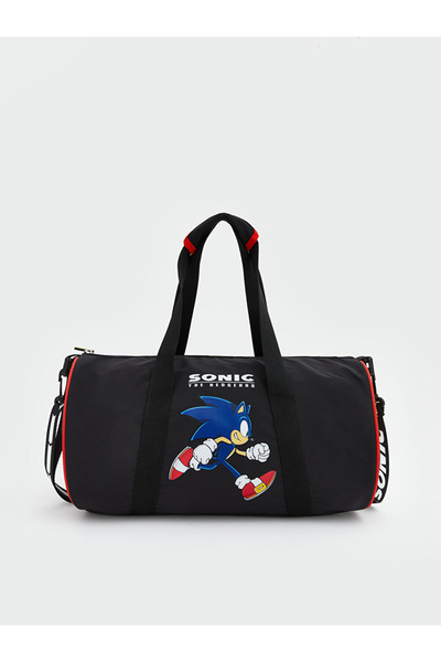 LC Waikiki Lcw Accessories from Renkli̇mağazadan Black Sonic B Printed Boy's Sports Bag
