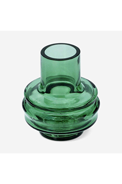 Flying Tiger Copenhagen Yeşil Cam Vazo 12,5 cm