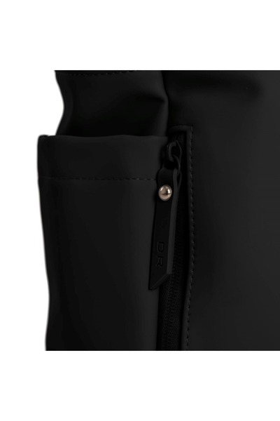 Daniel Ray Pittsburgh 15.6 inch Waterproof Rolltop Backpack, Black with Grey