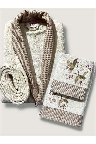 Taç Σετ μπουρνούζι μεγέθους S/M 3 τεμαχίων