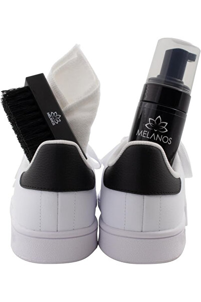 OEM Three-piece shoe cleaning kit, 150 ml foaming solution, brush and a microfiber towel