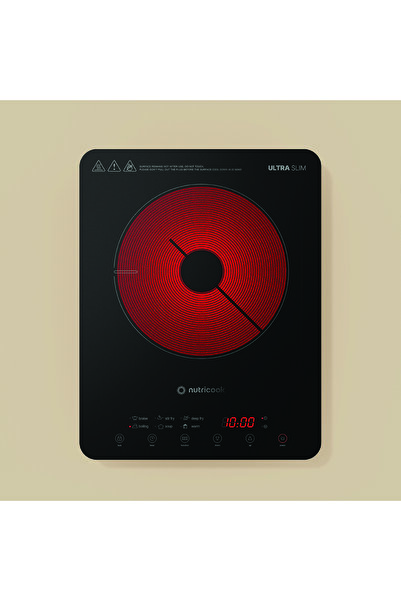 Nutricook Infrared Cooker IFC150ME – Black, Up to 650°C, 10 Temp Settings