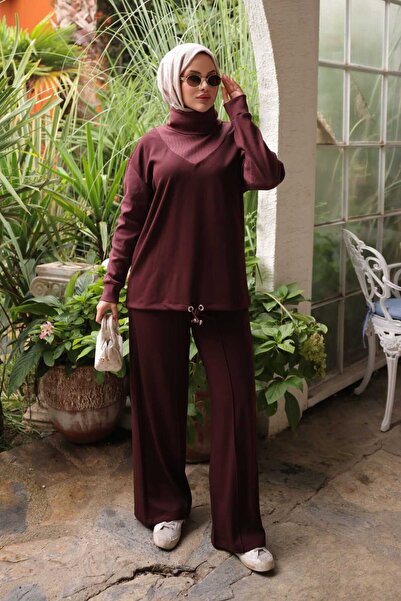 Asya Karen Blouse Tunic Detailed Set