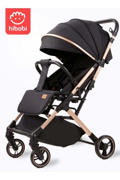 hibobi عربة أطفال خفيفة الوزن للسفر للأطفال الصغار، عربة أطفال قابلة للطي مدم...