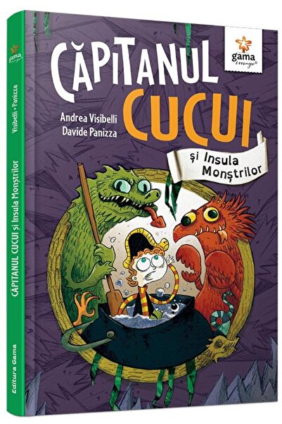 Editura Gama Capitanul Cucui si insula monstrilor, Andreea Visi
