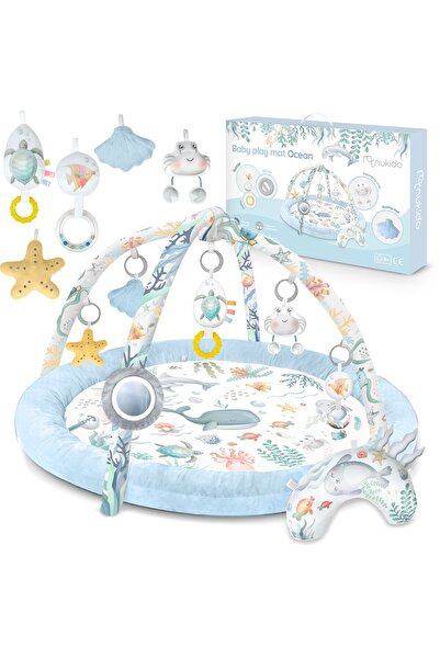 Other Saltea de joacă interactivă Ocean Nukido - Albastră