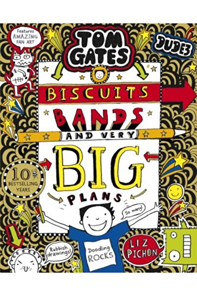 Scholastic Tom Gates: Biscuiți, trupe și planuri foarte mari