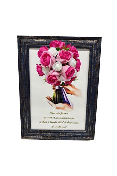 T&M Personalizare Tablou înrămat A4 (30x21 cm) – „Frumosul din interior nu îm...