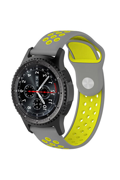 iUni Curea ceas inteligent Samsung Galaxy Watch 46mm, Watch Gear S3, 22mm Sil...