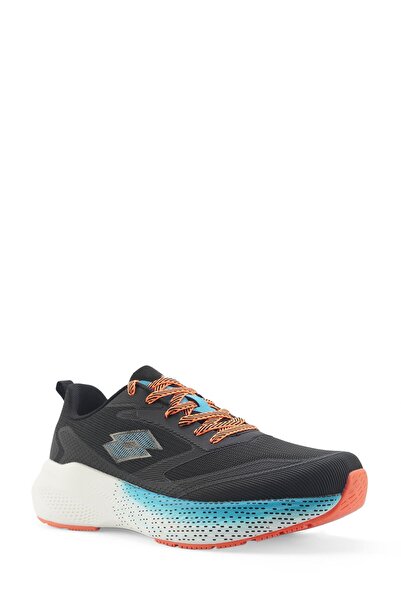 Lotto Konforlu Rahat Bağcıklı Koşu Ayakkabısı Erkek Koşu Ayakkabısı Siyah