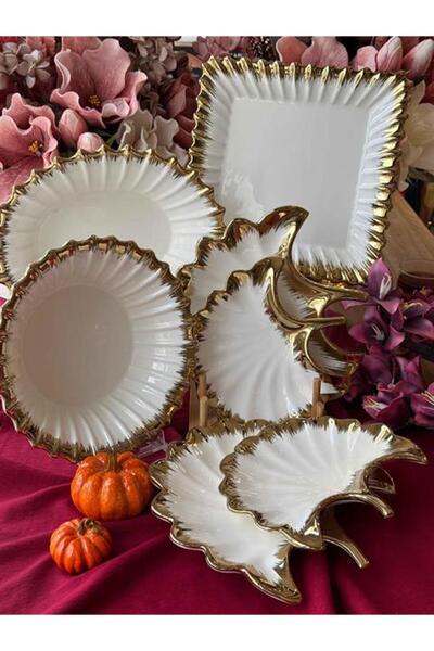 ROSSEV Ginkgo Service Presentation Set 7 Pieces