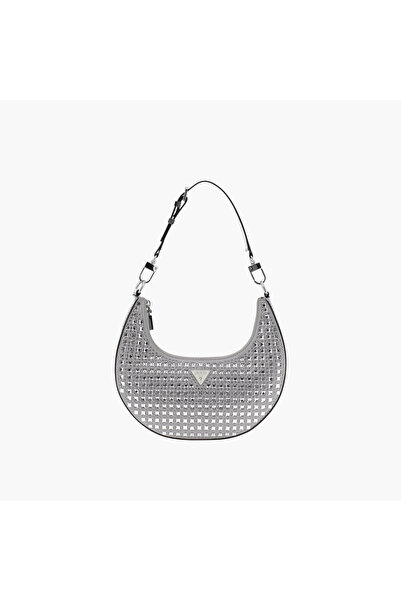 Guess Studded Hobo Shoulder Bag