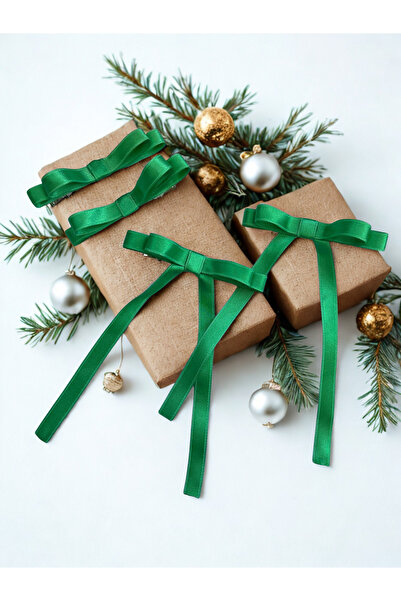 NYUZA Green Ribbon Buckle Set of 4