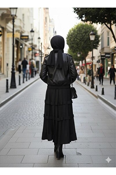 Ceremony Angelic Leather Cage Skirt