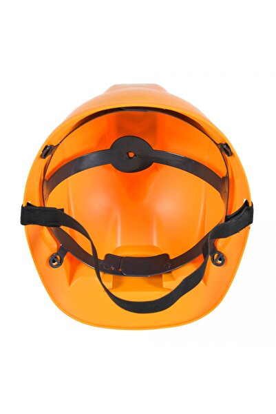Flippy Kids' Toy Safety Helmet with Flashlight, Plastic, Orange, 29.5x19.5x6.5 cm