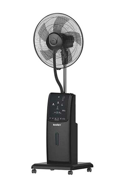Koln vertical fan with spray 100 W (Black)