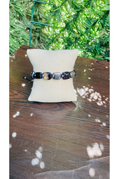 wanwa aksesuar سوار من حجر العقيق الطبيعي