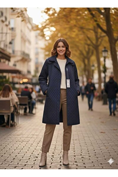 güncüoğlu Zippered, Removable Ka Hooded Zun Coat