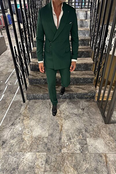 Fc Plus INGİLİZ YAKA AKSESUARLI TAKIM ELBİSE