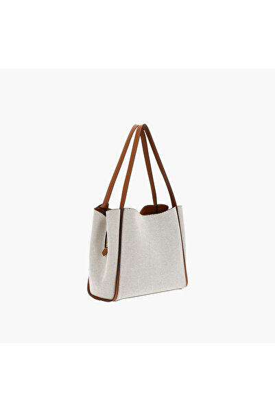 Guess Textured Shoulder Tote Bag
