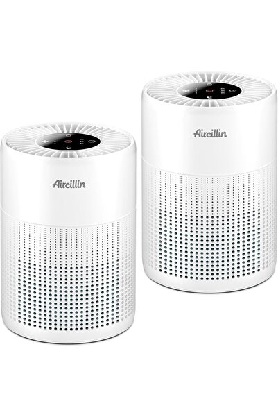 Generic Aircillin 2-Pack HEPA Air Purifiers for Bedroom (AP070A)
