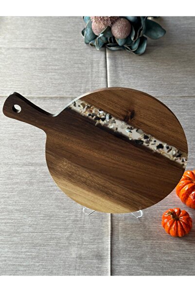 Meri Ev Gereçleri Akasya Small Size Round Cutting Board